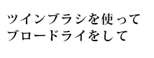ĥ֥饷Ȥäƥ֥ɥ饤򤷤