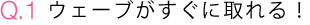Q.1 ֤˼롪