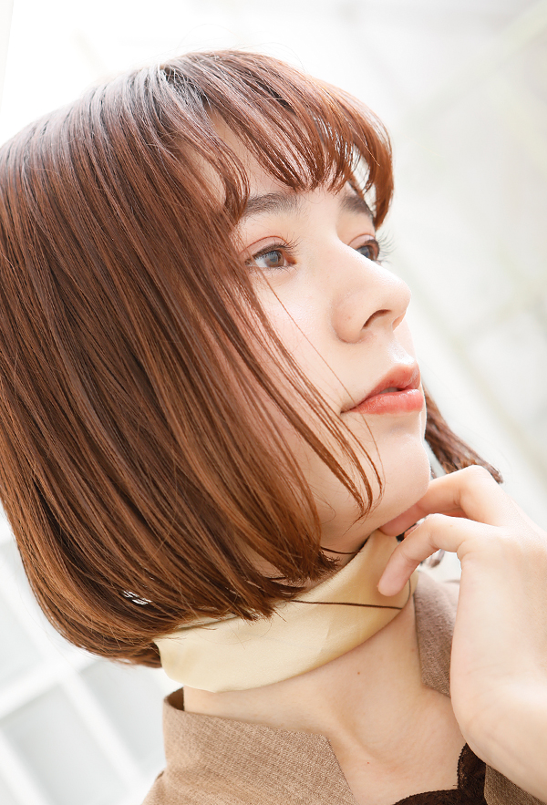 Point.2 ツヤツヤのストレートが◎