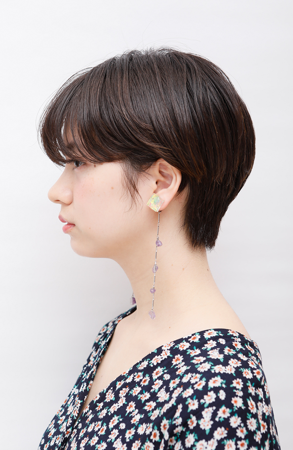 ストレートアイロンでボリュームをダウン
