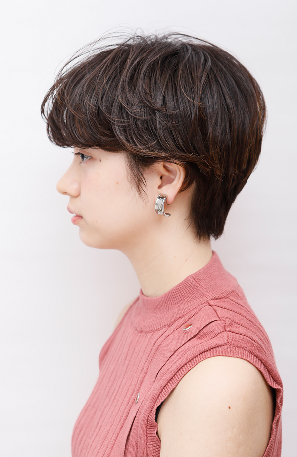 フォームをもみ込み、ラフな感じにするのが◎