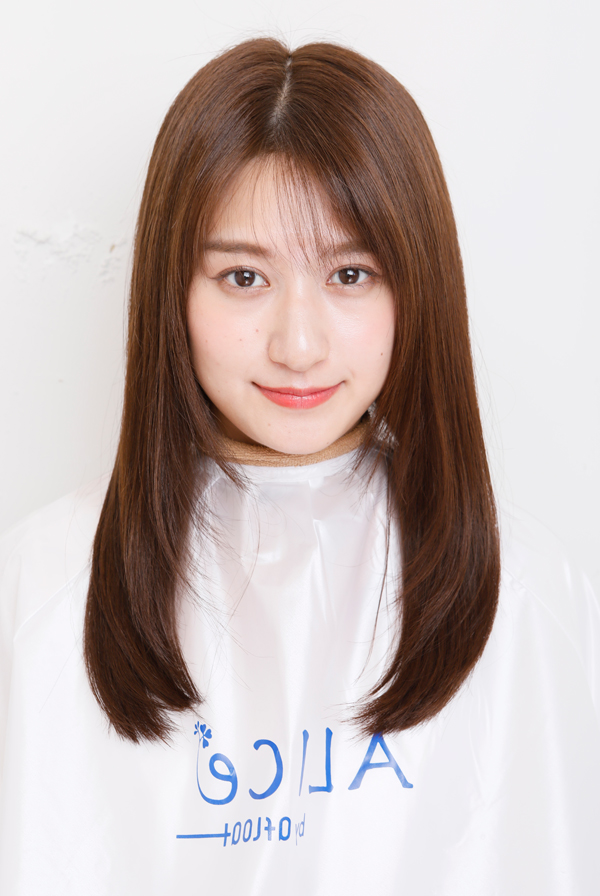18.終了。この後、さらにDSSヘアオイルセラムを塗布してスタイリングをする。